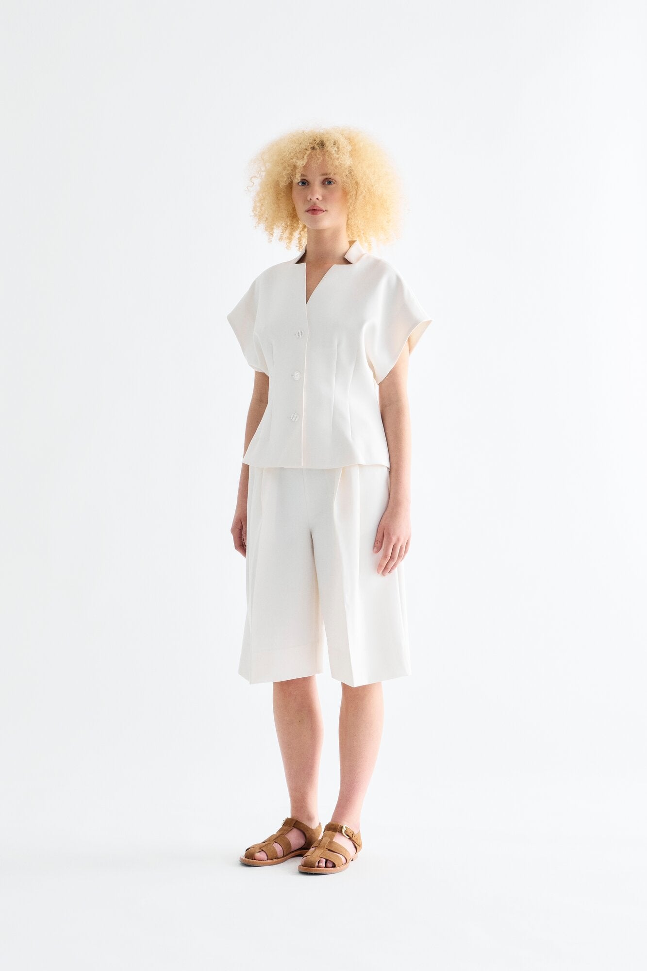 Lainey shorts - 007 Egret